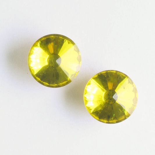 12mm Rivoli Jonquil - each