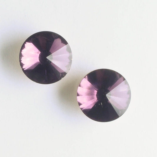 12mm Rivoli Tanzanite - each