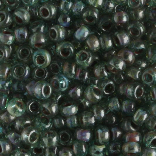 8-4506 Transparent Olivine Picasso