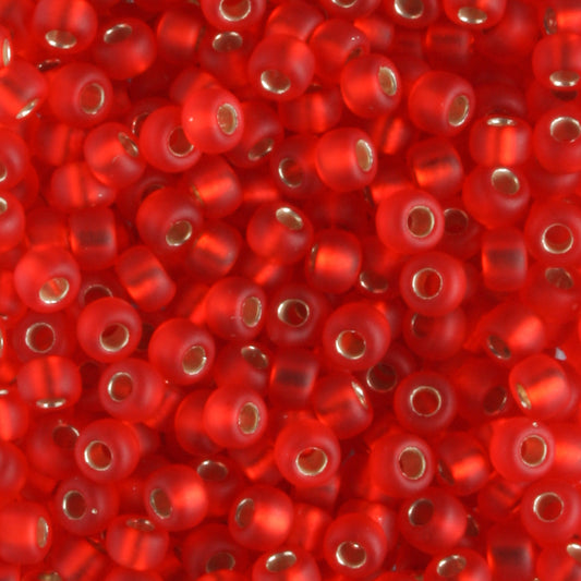 8-0010F Silver Lined Flame Red