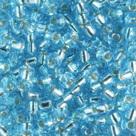 8-0018 Silver Lined Aqua