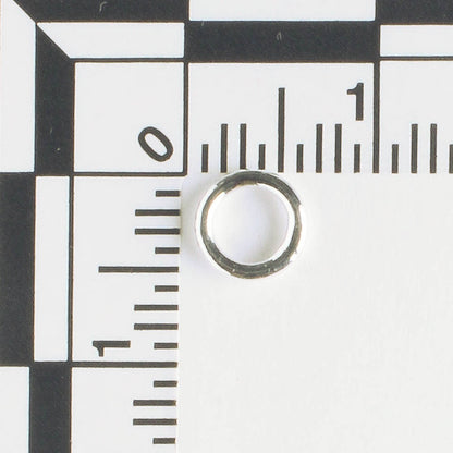 Closed Jumpring Silver