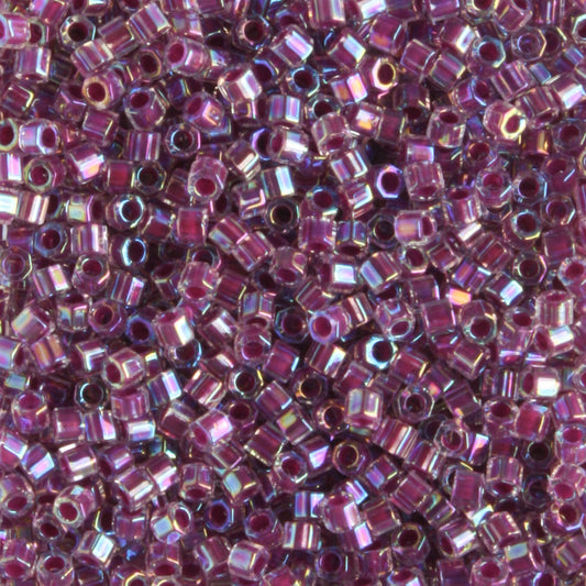 DBH0056 Color Lined Rainbow Magenta
