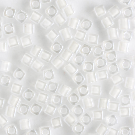1.8mm Cube White Lined Crystal - 10 grams