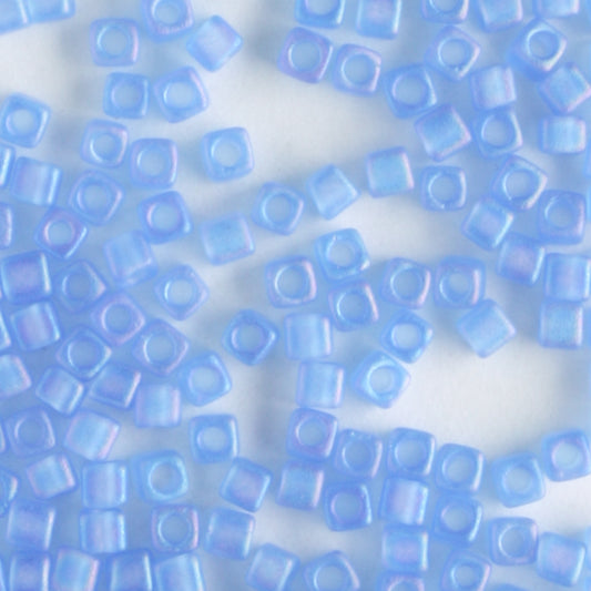 1.8mm Cube Matte Sapphire - 10 grams