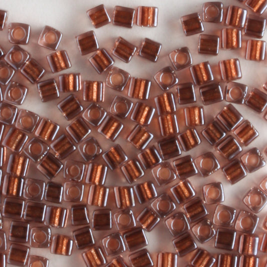 1.8mm Cube Copper Lined AB - 10 grams