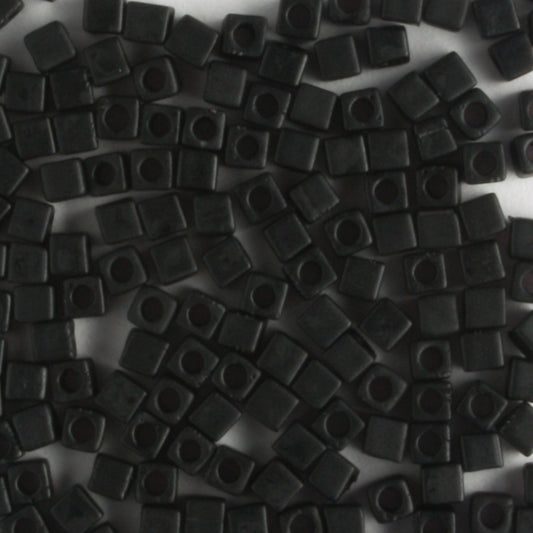 1.8mm Cube Matte Black - 10 grams