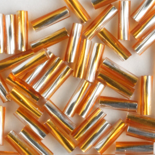 6mm Twisted Bugle Gold Silver