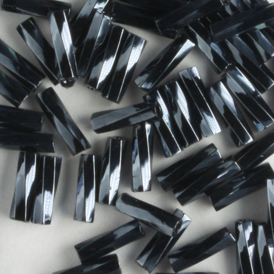 6mm Twisted Bugle Opaque Gunmetal