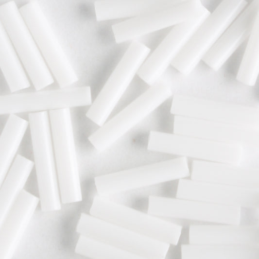 9mm Bugle Opaque White