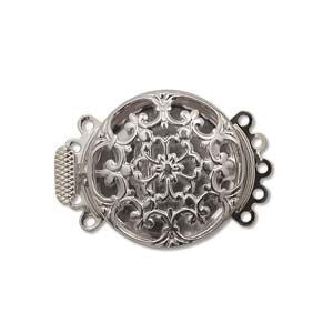 5 Strand Clasp Silver