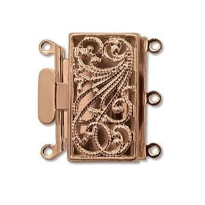 3 Strand Clasp Copper