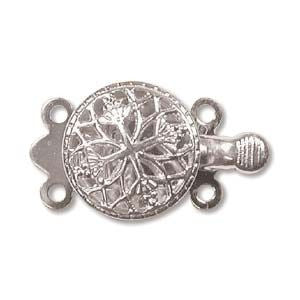 2 Strand Clasp Silver