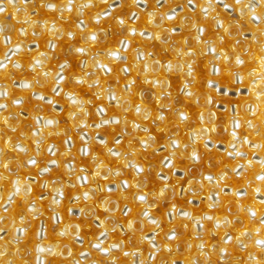 15-0003 Transparent Silver Lined Light Gold