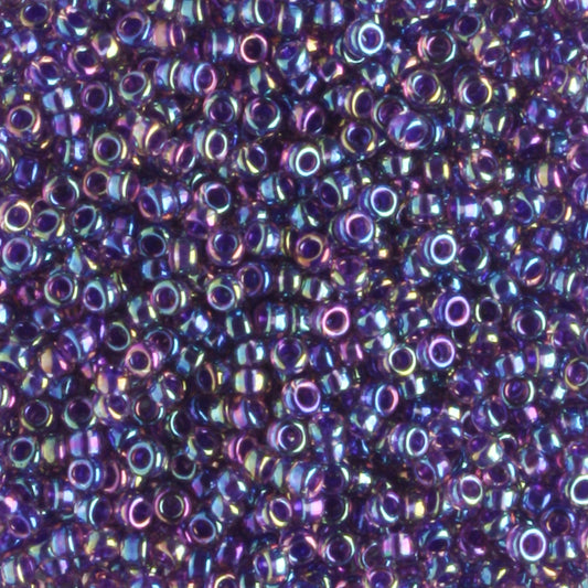 15-0356 Color Lined Purple Amethyst