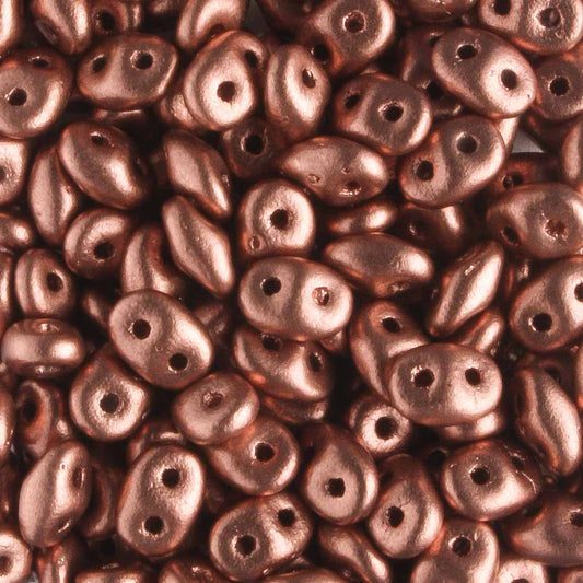 Superduo Crystal Bronze Copper