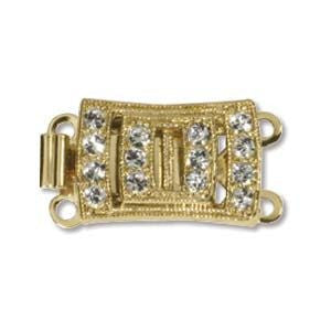 2 Strand Clasp Gold