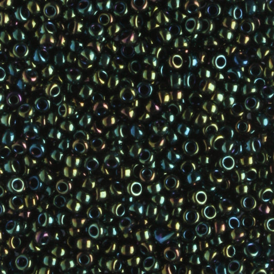 15-0453 Metallic Rainbow Dark Green