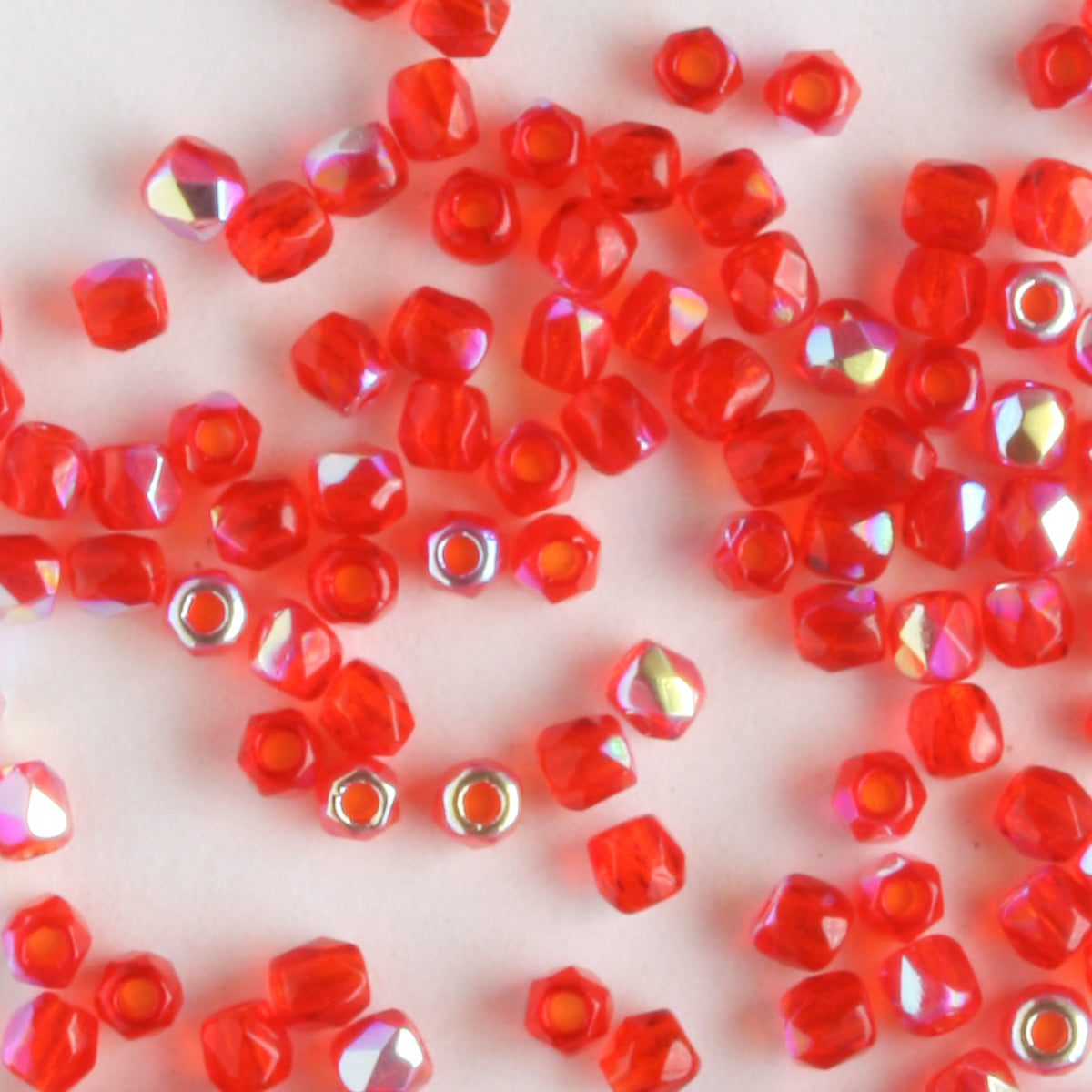 True 2mm Round Fire Polish Siam AB