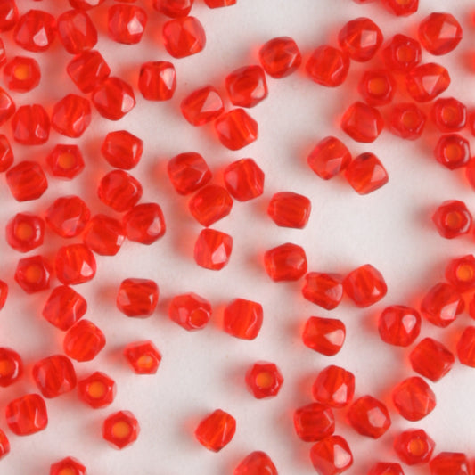 True 2mm Round Fire Polish Siam
