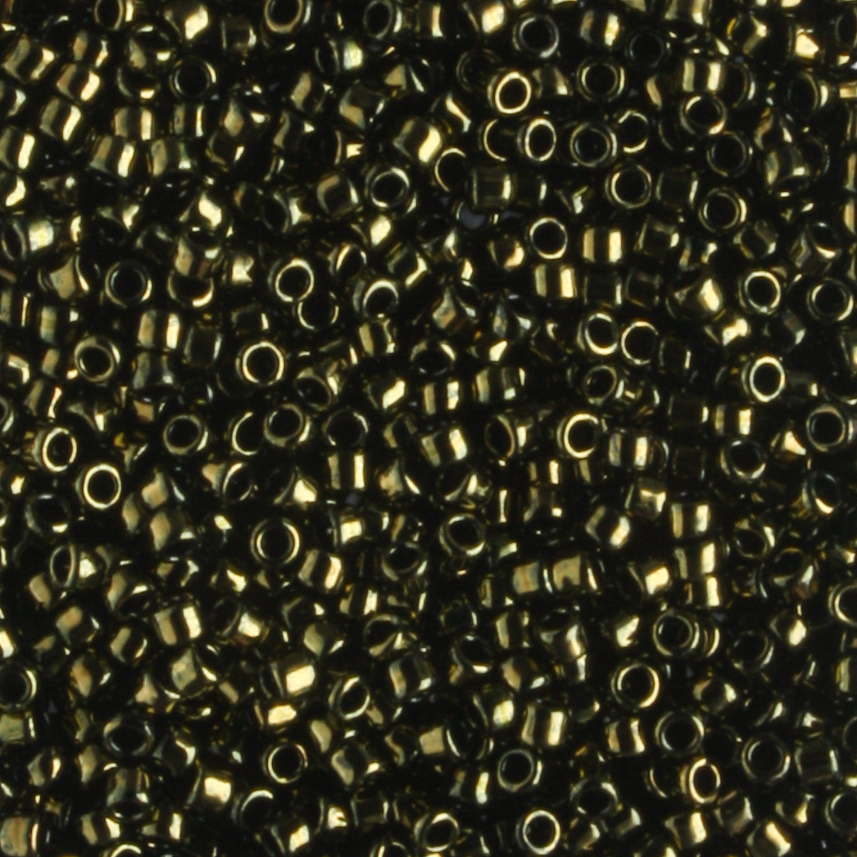 15/0 Gold Luster Dark Chocolate Brown - 5 grams