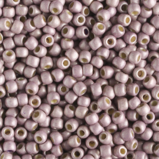 11/0 PermaFinish Galvanized Frosted Lilac - 10 grams