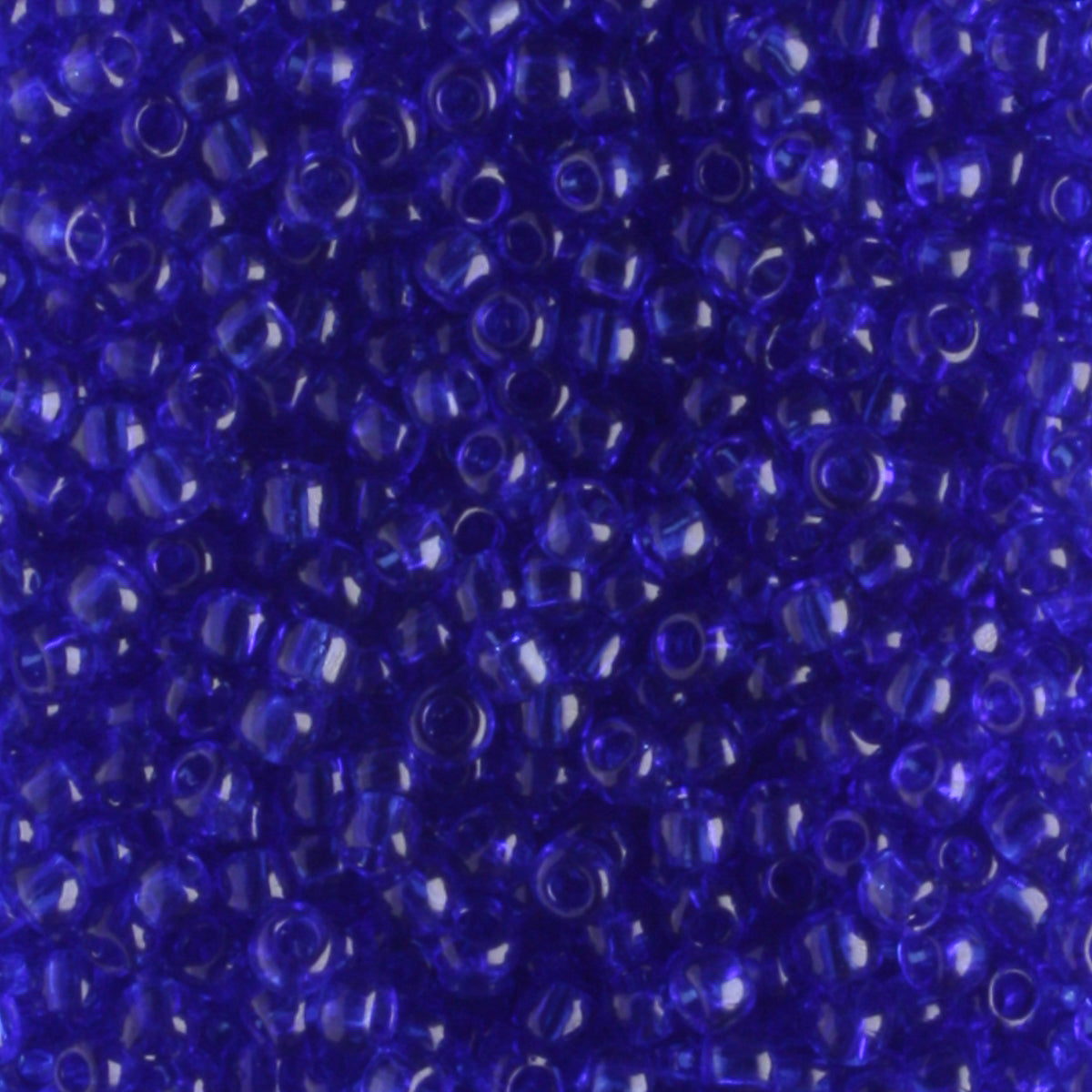11/0 Transparent Cobalt - 10 grams