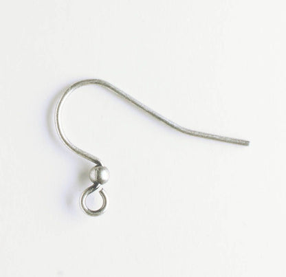 Earring - Antique Silver - Pair