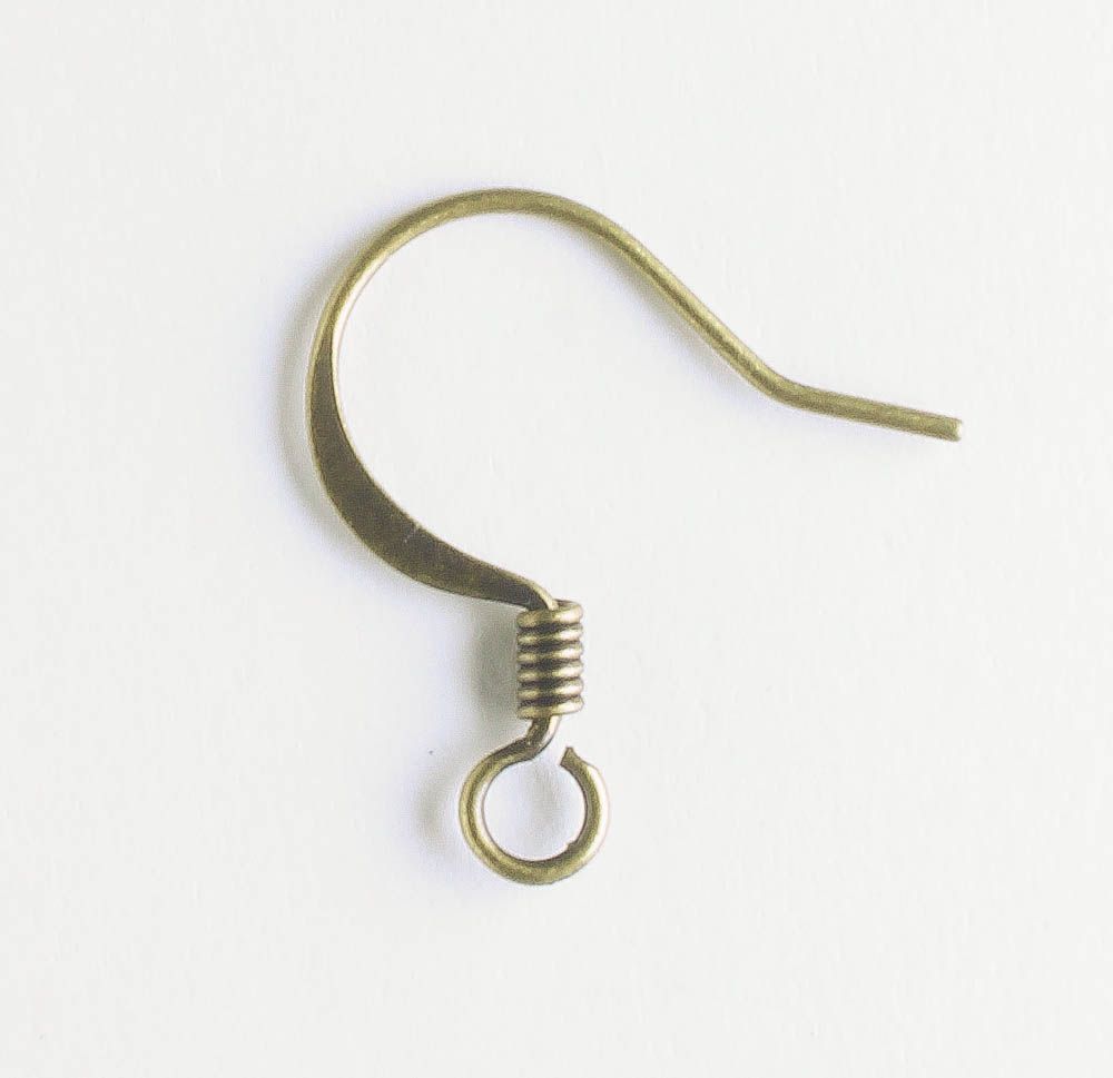 Earring - Antique Brass - pair