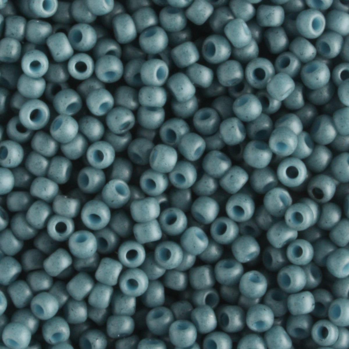 11/0 Semi Glazed Blue Turquoise - 10 grams