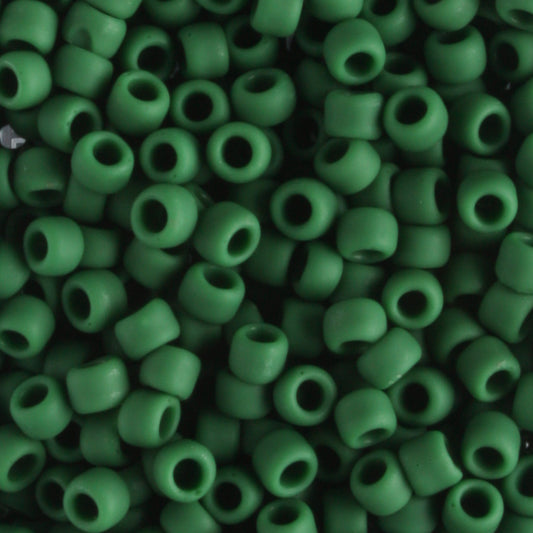 8/0 Opaque Frosted Pine Green - 10 grams