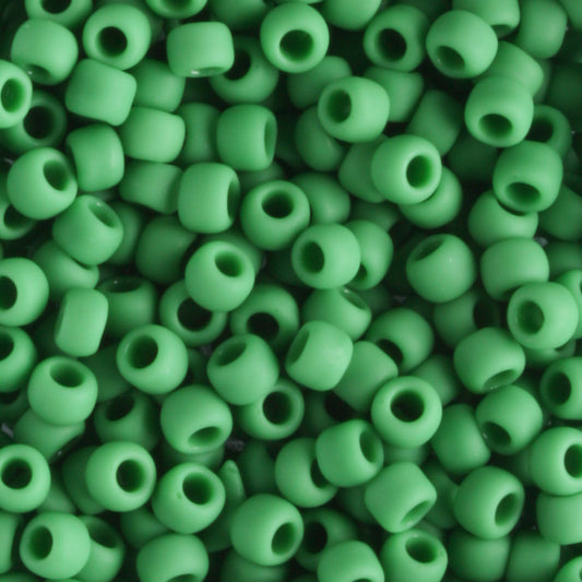 8/0 Opaque Frosted Shamrock - 10 grams