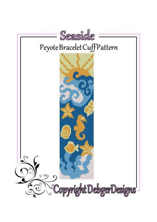 Seaside Bracelet Pattern - PDF