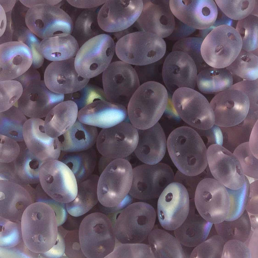 Superduo Matte Tanzanite AB
