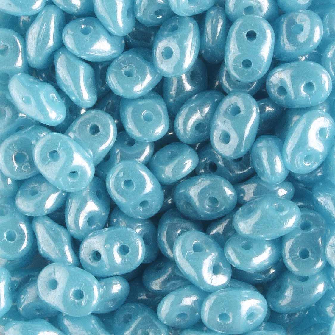 Superduo Luster Opaque Baby Blue