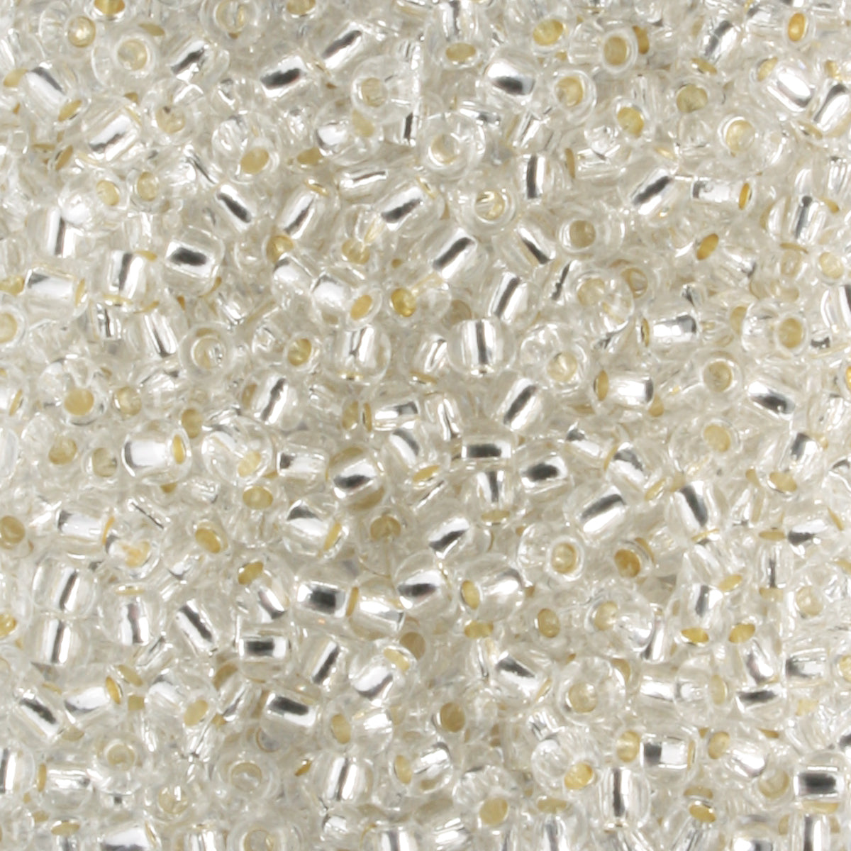 11/0 PermaFinish Silver Lined Crystal  - 10 grams