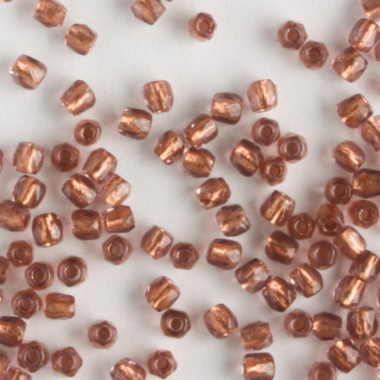 True 2mm Round Fire Polish Amethyst AB Copper