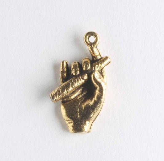 Charm - Hand with Cigar