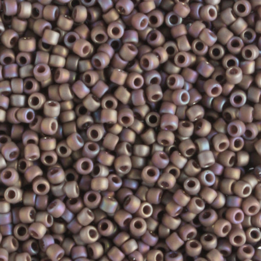 15/0 Semi Glazed Rainbow Lavender - 5 grams