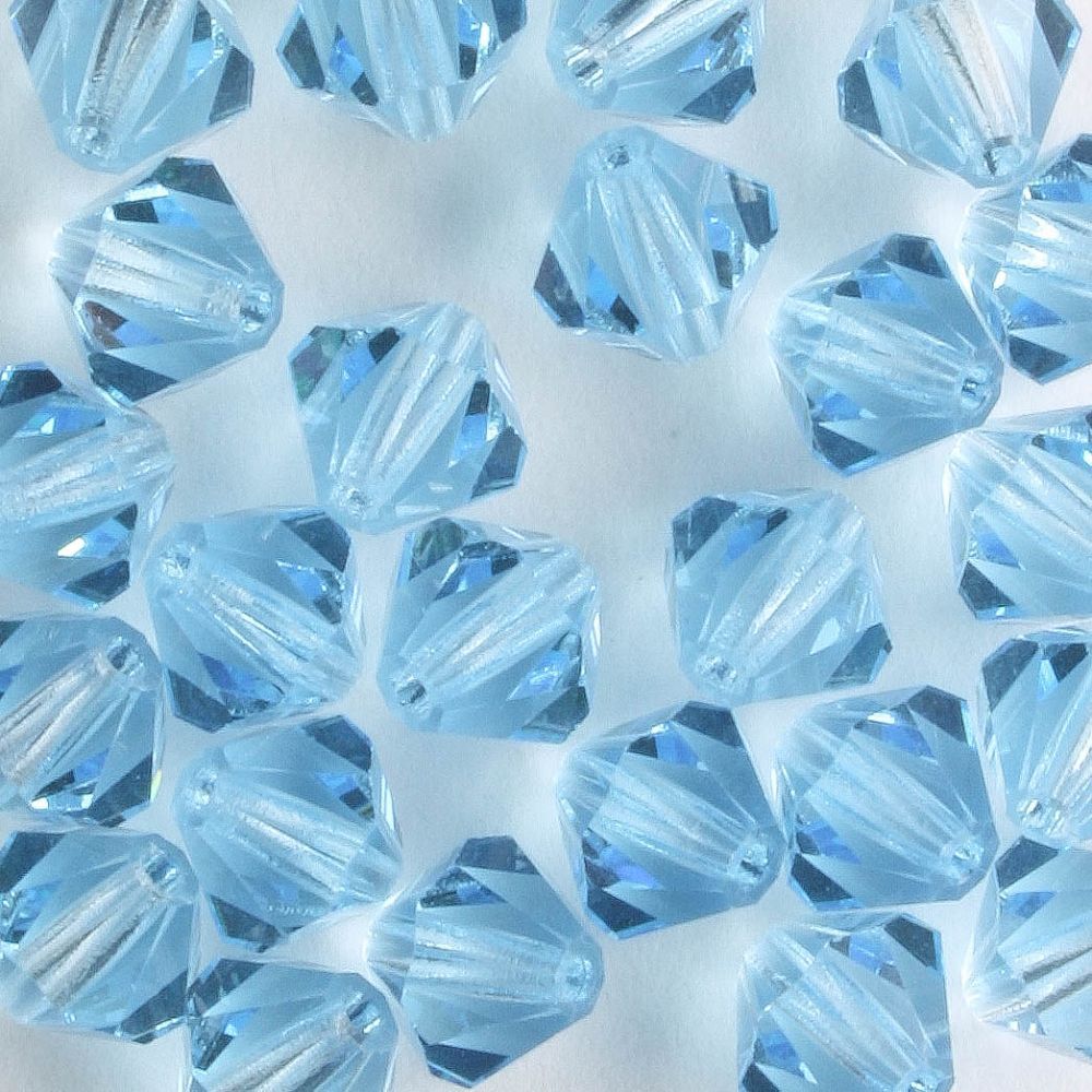 6mm Bicone Aquamarine