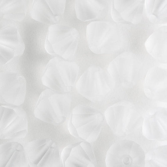 6mm Bicone Crystal Matte
