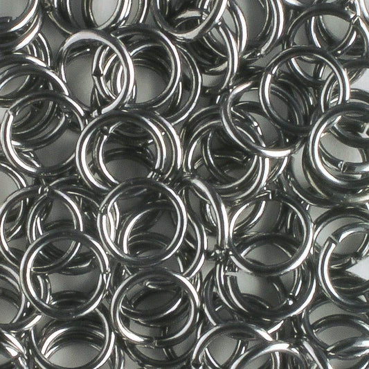 Jumpring, Gunmetal 6mm