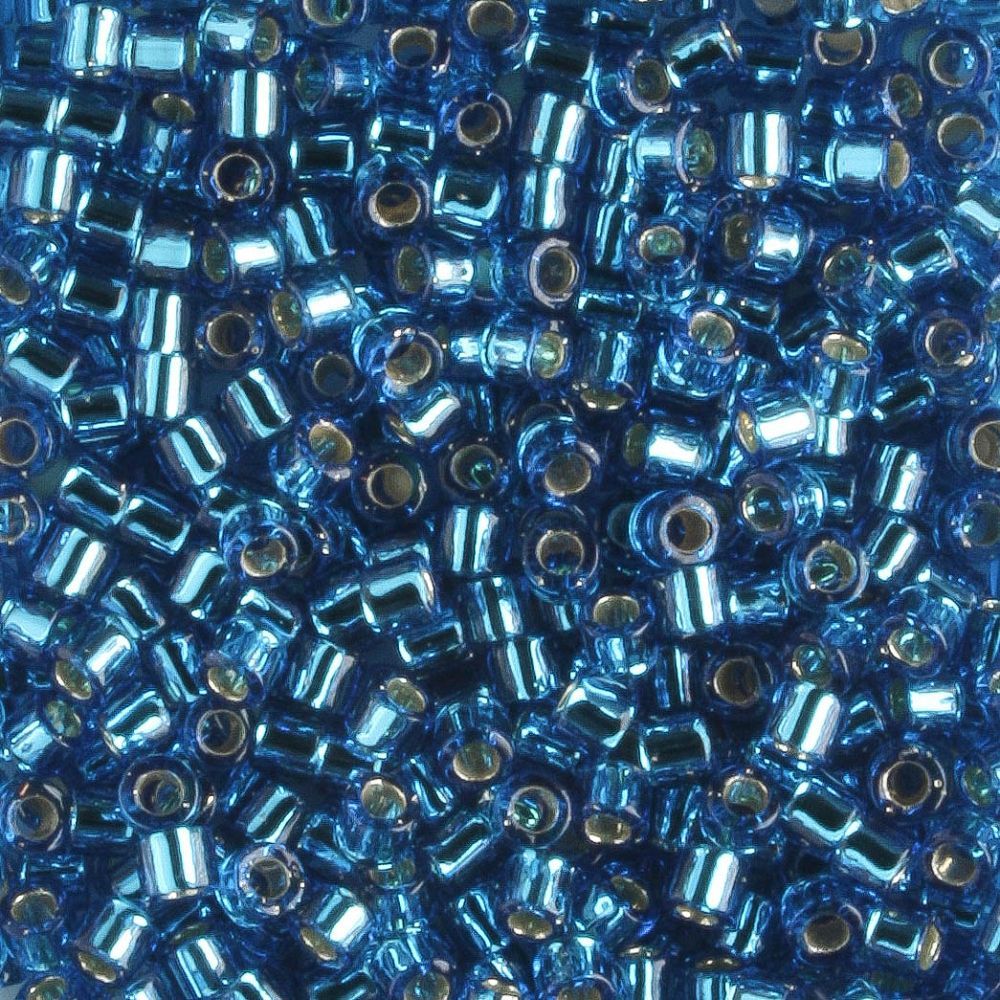 DBM0149 Silver Lined Turquoise Blue