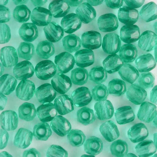 3mm Round Fire Polish Green Zircon