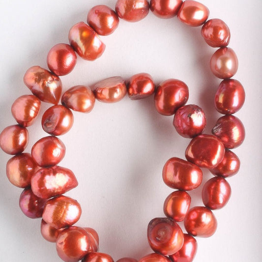 Freshwater Pearls - Dyed - 8" strand