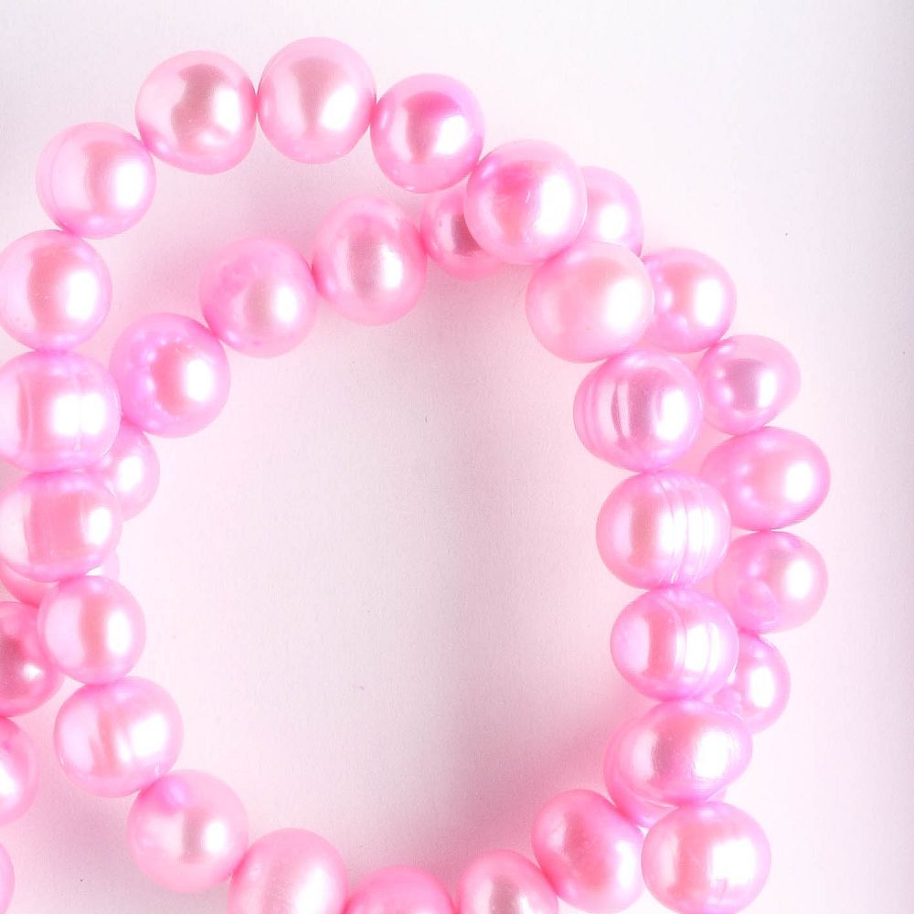 Freshwater Pearls - Dyed - 8" strand