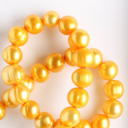 Freshwater Pearls - Dyed - 8" strand