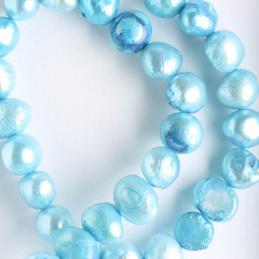 Freshwater Pearls - Dyed - 8" strand