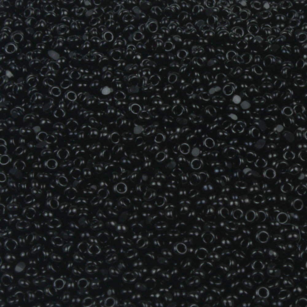 15/0 Black Charlotte - 5 grams