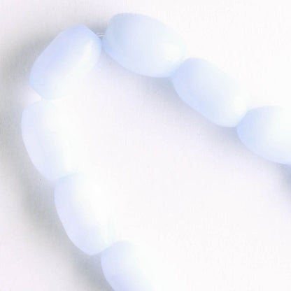 11mm x 7mm Cat's Eye Glass - 8" strand
